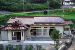 室納区生活センターへ太陽光発電システムを設置、寄贈