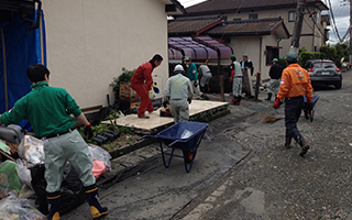 熊本地震災害ボランティア活動
