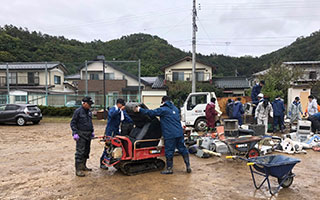 令和元年台風19号災害＜長野市＞ボランティア活動
